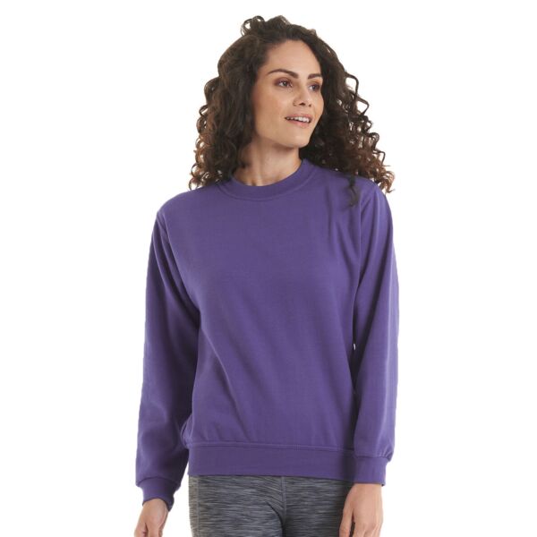 Ladies Deluxe Crew Neck Sweatshirt Thumbnail